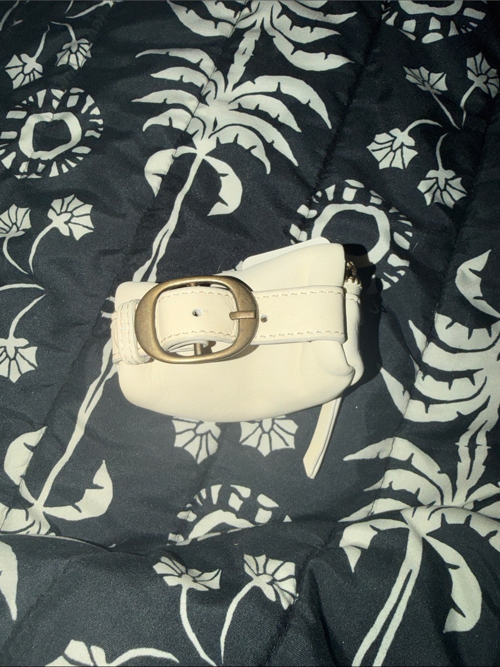 Free People Crème Walk About Wristlet - Picture 2 of 5